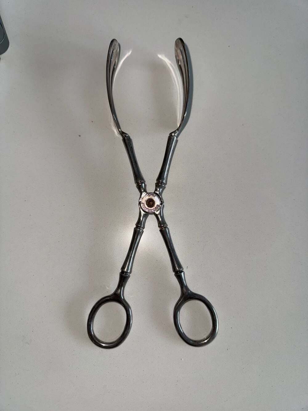 Vintage Silver Plated Made in Italy Salad Serving Utensil - ,